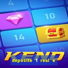 deposite 1 real e ganhe 10 vai de bet