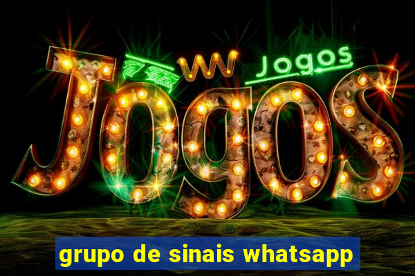 grupo de sinais whatsapp