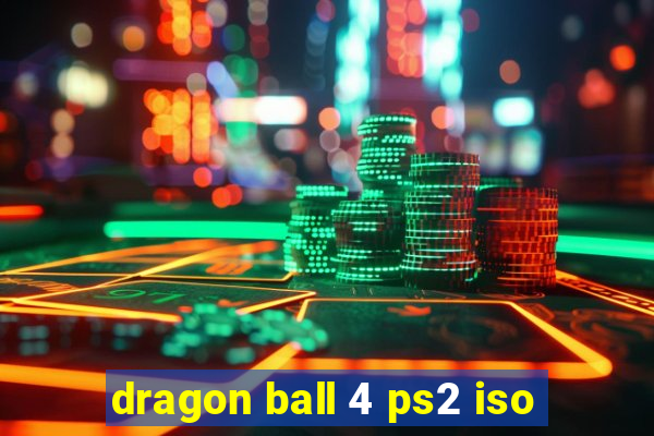 dragon ball 4 ps2 iso