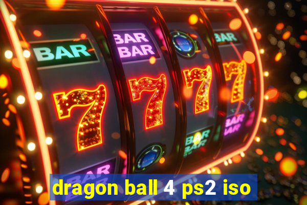 dragon ball 4 ps2 iso