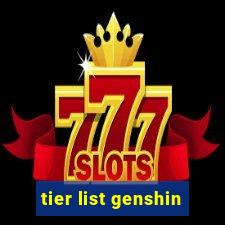 tier list genshin