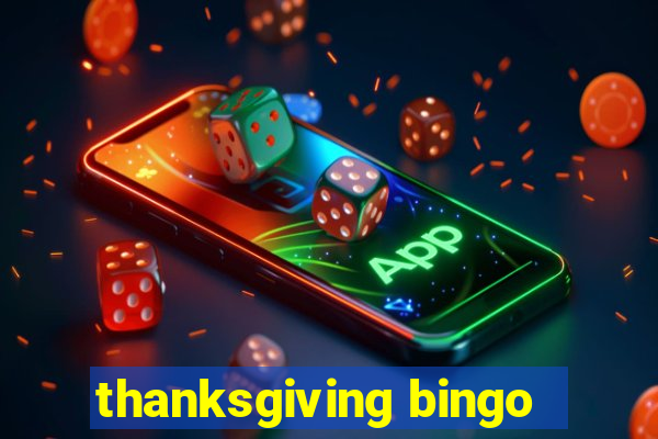 thanksgiving bingo