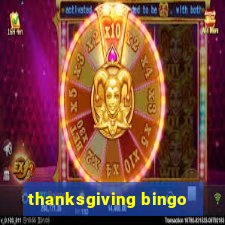 thanksgiving bingo