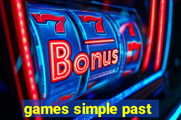 games simple past