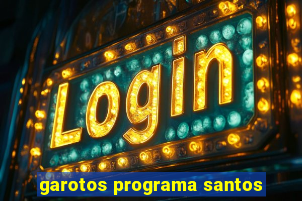 garotos programa santos