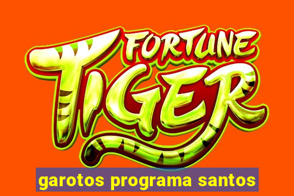 garotos programa santos