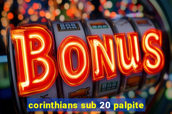 corinthians sub 20 palpite