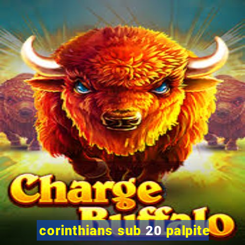 corinthians sub 20 palpite