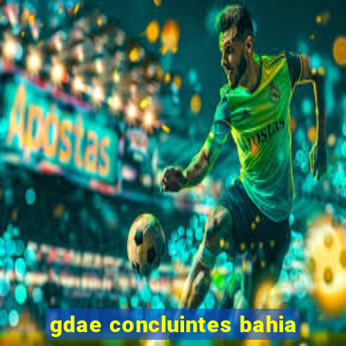 gdae concluintes bahia