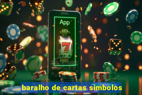 baralho de cartas simbolos