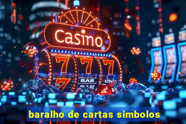 baralho de cartas simbolos