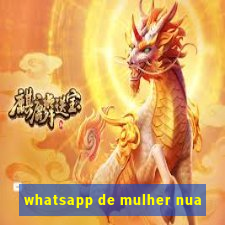 whatsapp de mulher nua