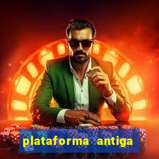 plataforma antiga de jogos