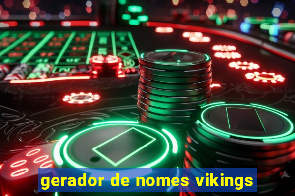 gerador de nomes vikings