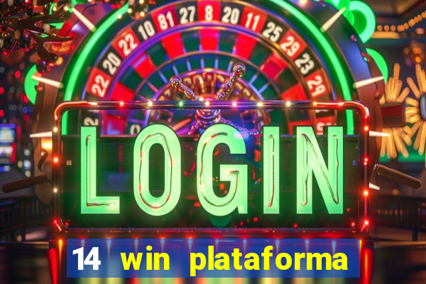 14 win plataforma de jogos