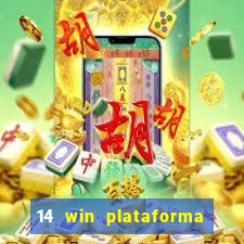 14 win plataforma de jogos