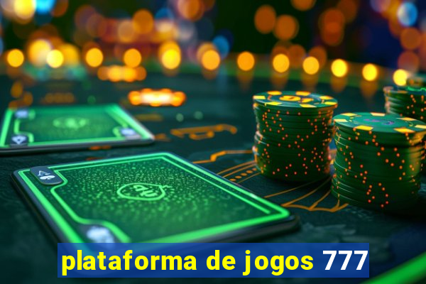 plataforma de jogos 777