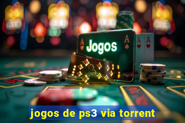 jogos de ps3 via torrent