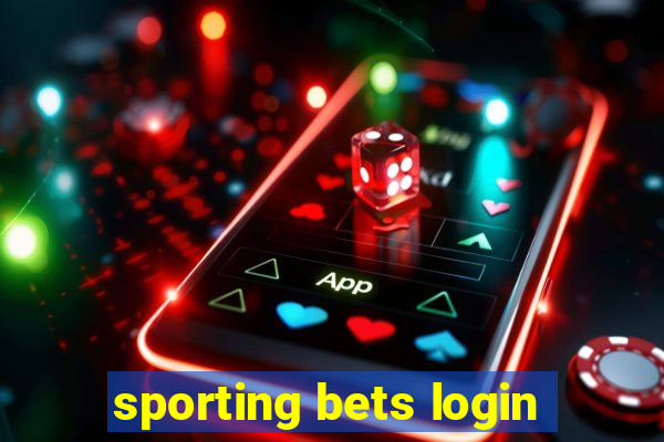 sporting bets login