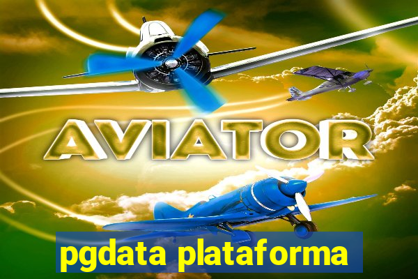 pgdata plataforma