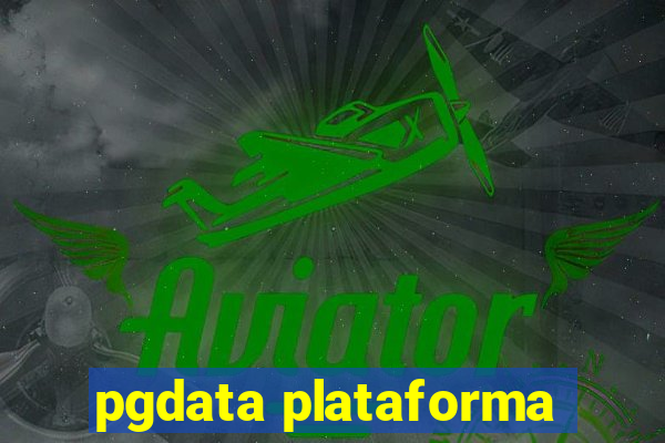 pgdata plataforma