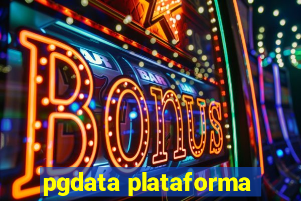 pgdata plataforma