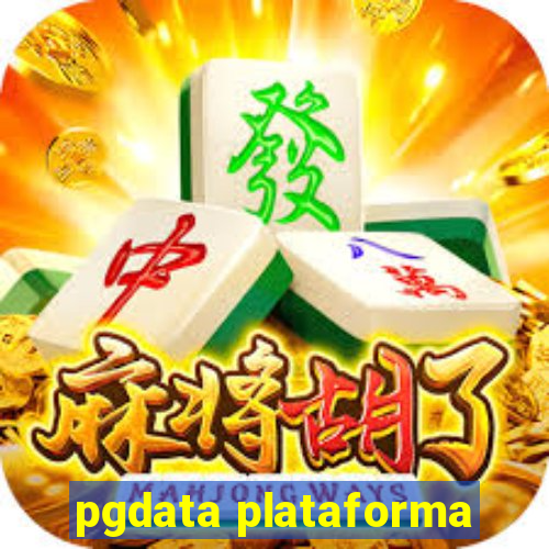 pgdata plataforma