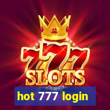 hot 777 login