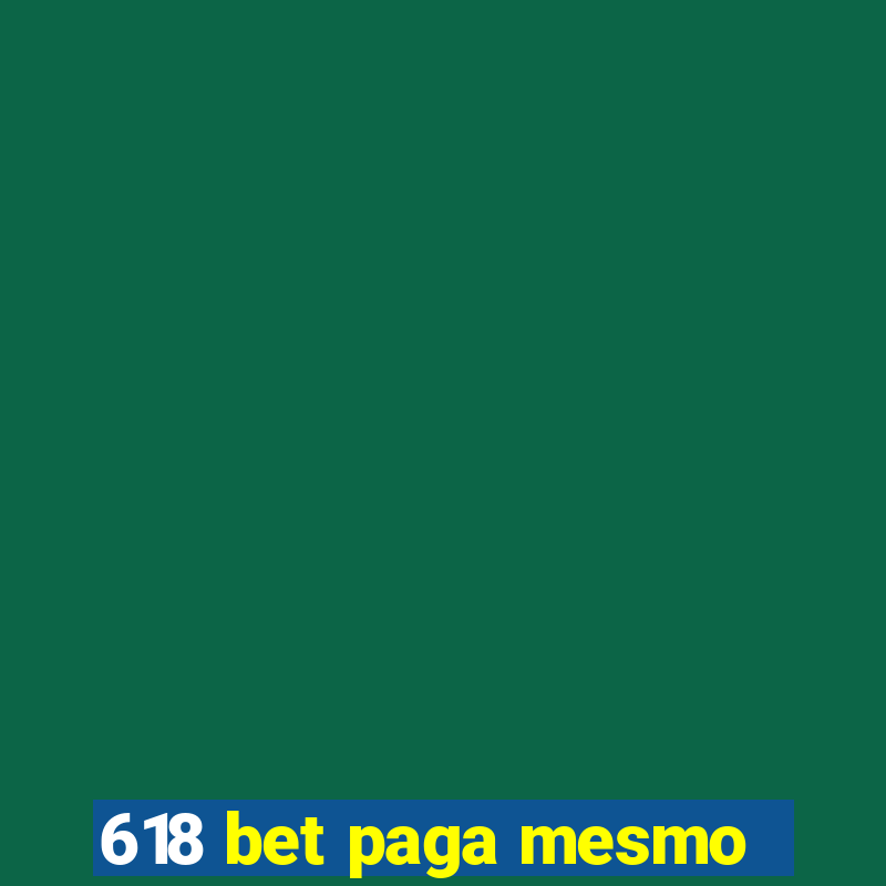 618 bet paga mesmo