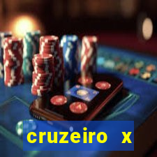 cruzeiro x corinthians palpite