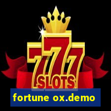 fortune ox.demo