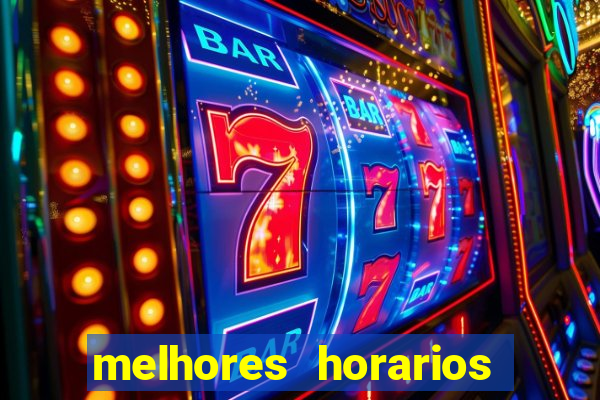 melhores horarios pagantes fortune tiger