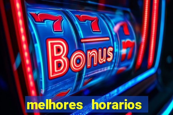 melhores horarios pagantes fortune tiger