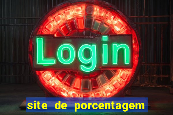 site de porcentagem slots pg