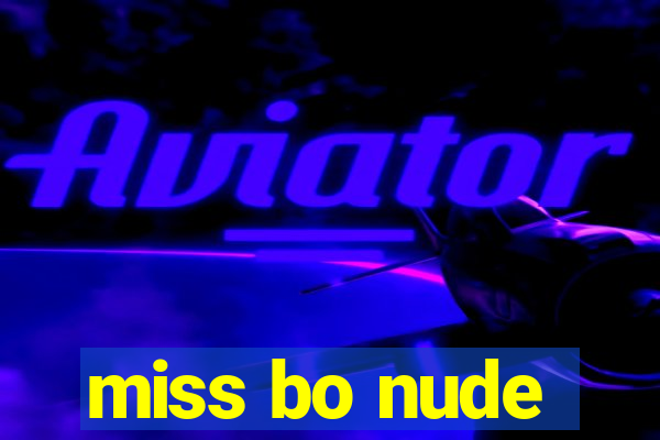 miss bo nude