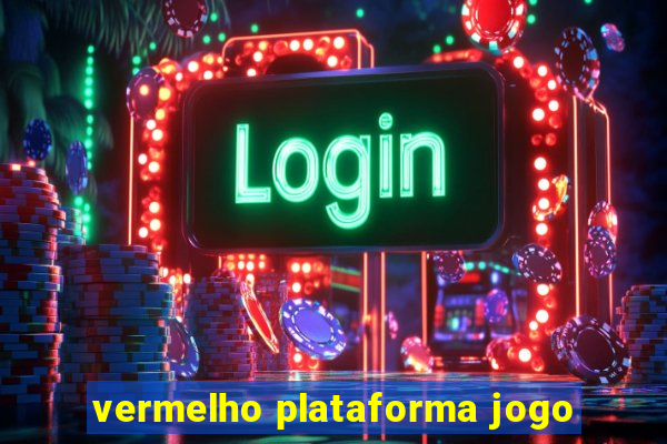 vermelho plataforma jogo