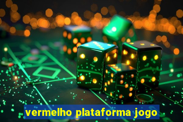 vermelho plataforma jogo