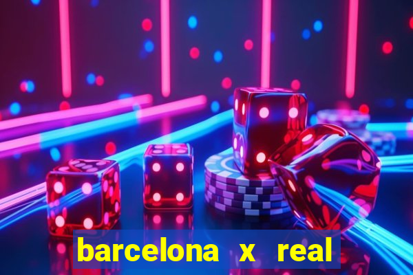 barcelona x real madrid multicanais