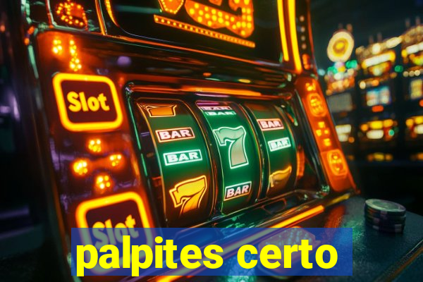 palpites certo