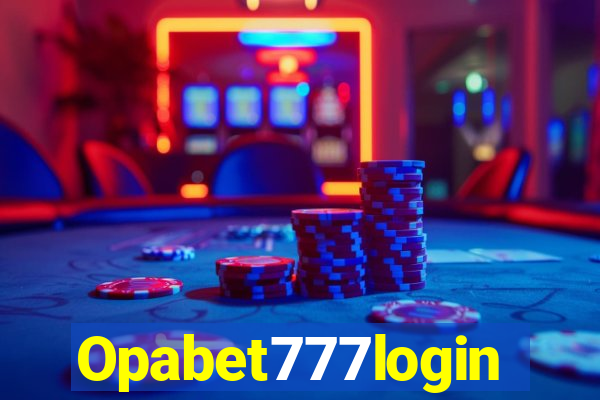 Opabet777login