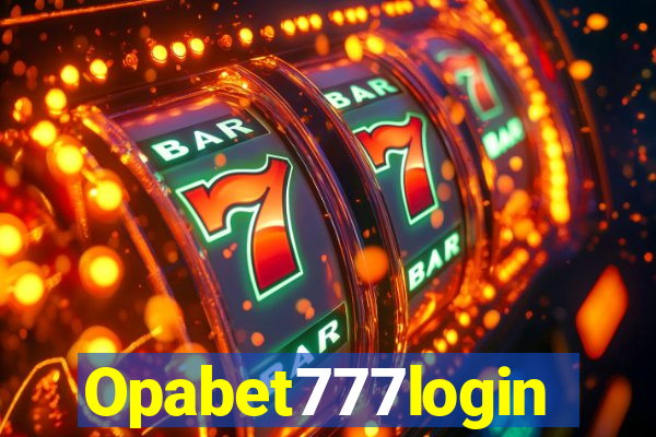 Opabet777login