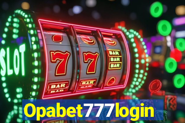 Opabet777login