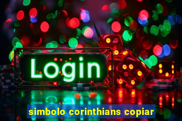 simbolo corinthians copiar