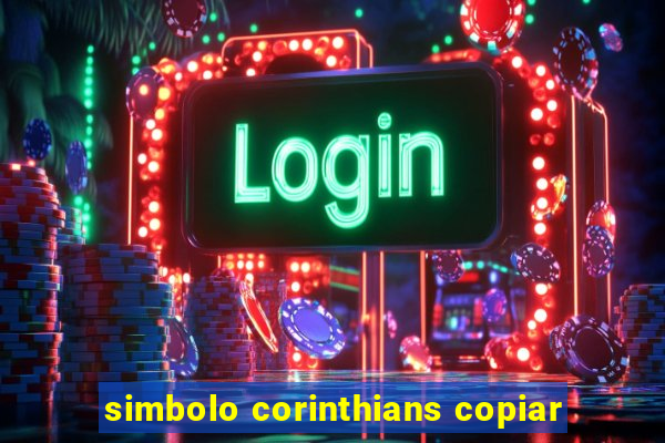 simbolo corinthians copiar