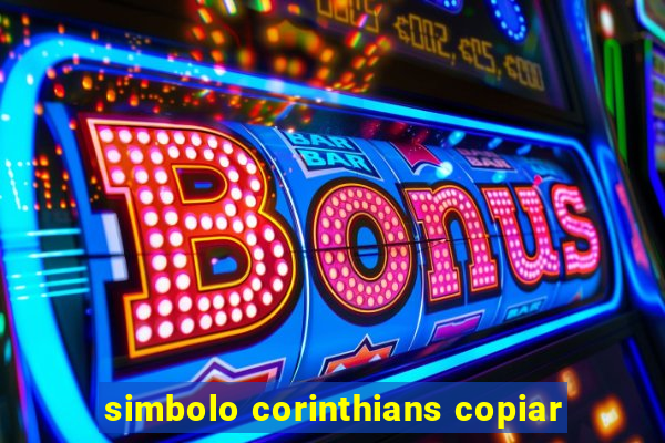 simbolo corinthians copiar