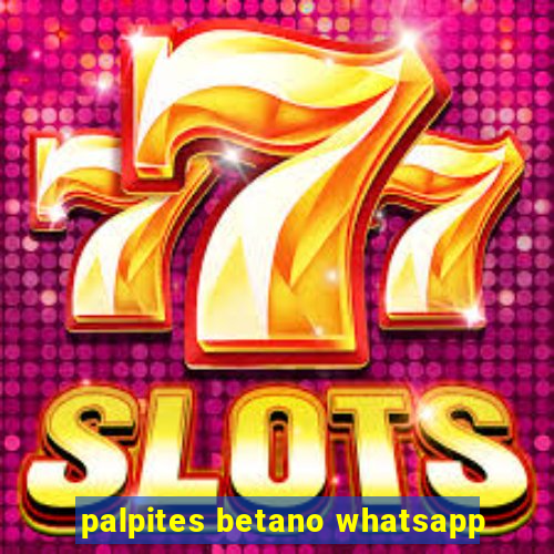 palpites betano whatsapp