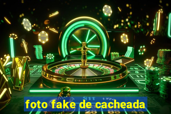 foto fake de cacheada