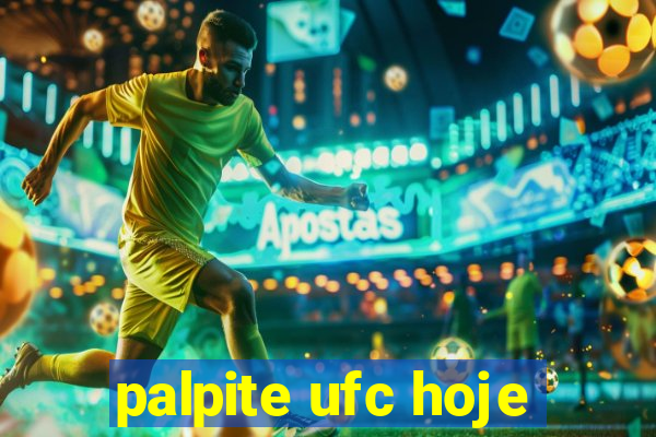 palpite ufc hoje