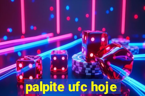 palpite ufc hoje