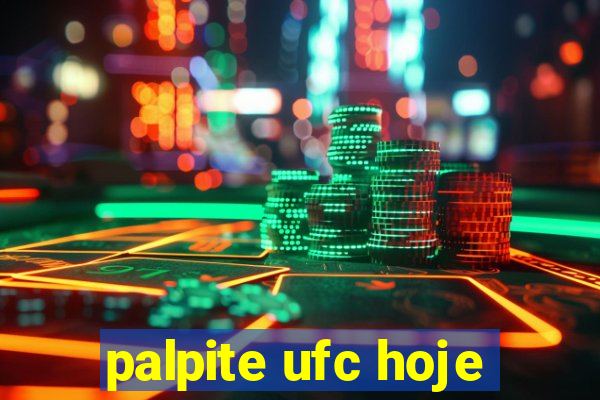 palpite ufc hoje